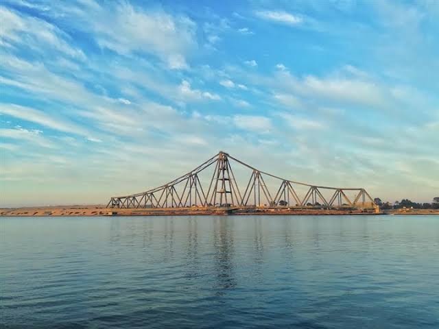 El-Ferdan Double Swing Railway Bridge — World's Longest