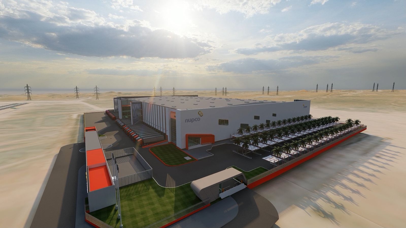 NUPCO Pharmaceutical Logistics Center — Al Jouf